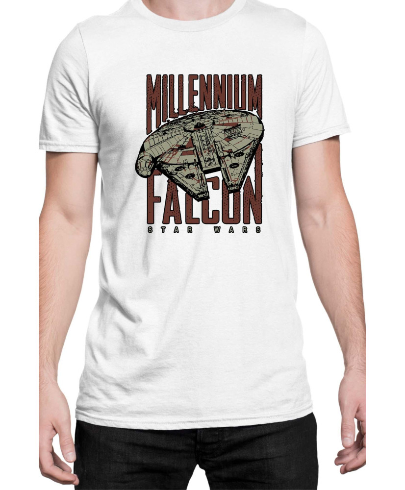 Мъжка Тениска Star Wars Millenium Falcon