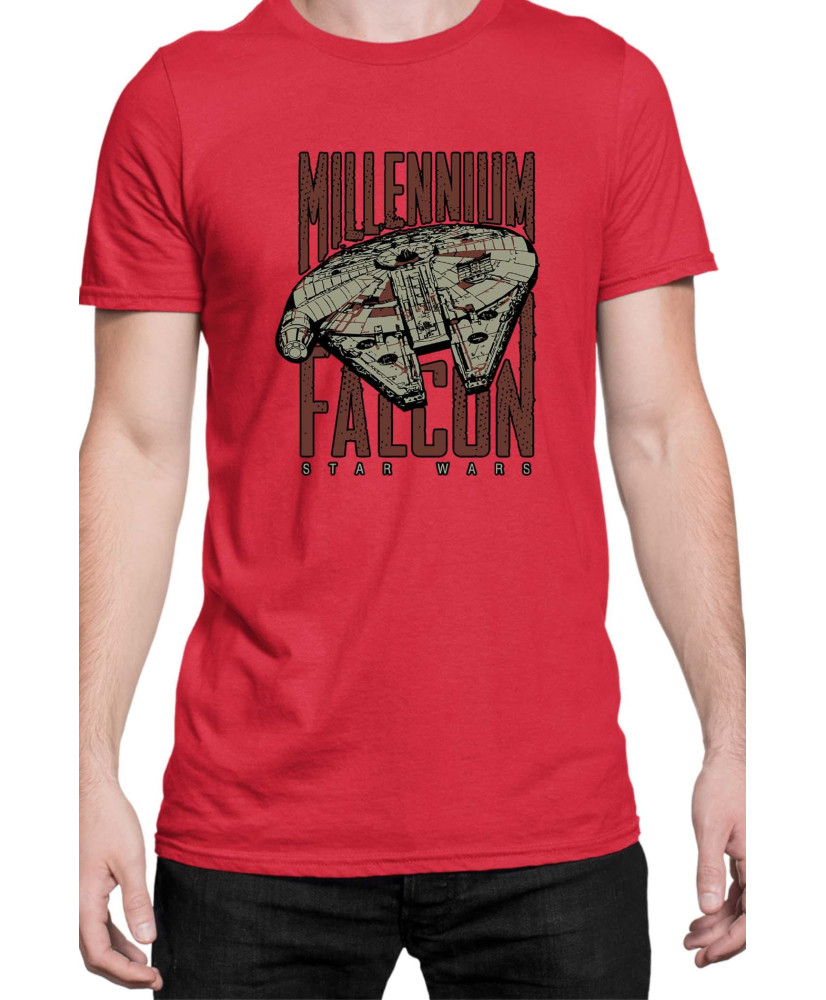 Мъжка Тениска Star Wars Millenium Falcon