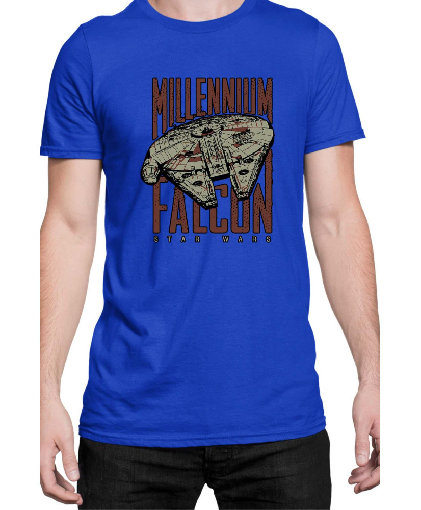 Мъжка Тениска Star Wars Millenium Falcon