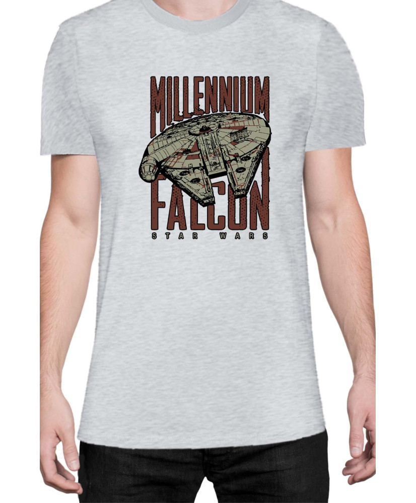 Мъжка Тениска Star Wars Millenium Falcon