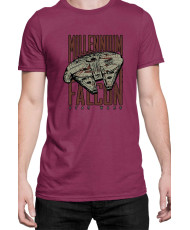 Мъжка Тениска Star Wars Millenium Falcon