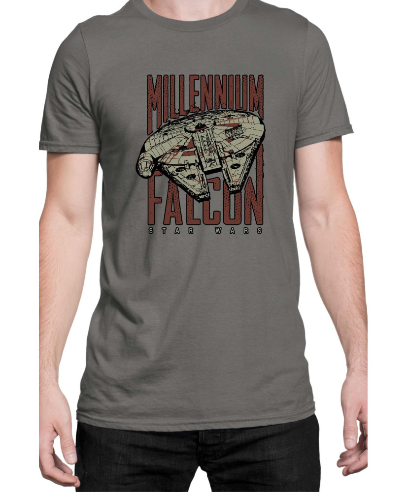 Мъжка Тениска Star Wars Millenium Falcon