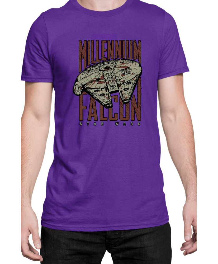 Мъжка Тениска Star Wars Millenium Falcon
