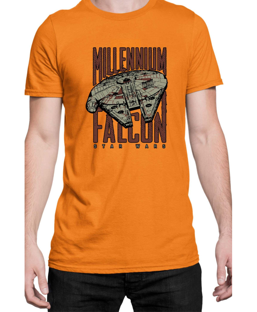 Мъжка Тениска Star Wars Millenium Falcon