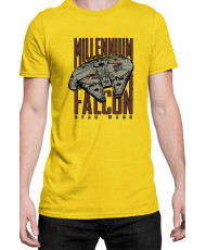 Мъжка Тениска Star Wars Millenium Falcon