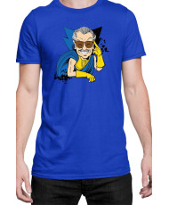 Мъжка Тениска Marvel Universe Super Heroes Stan Lee Uatu Watchers
