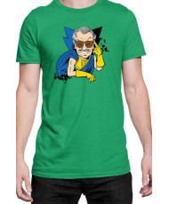 Мъжка Тениска Marvel Universe Super Heroes Stan Lee Uatu Watchers