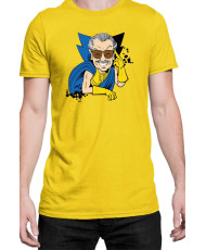 Мъжка Тениска Marvel Universe Super Heroes Stan Lee Uatu Watchers
