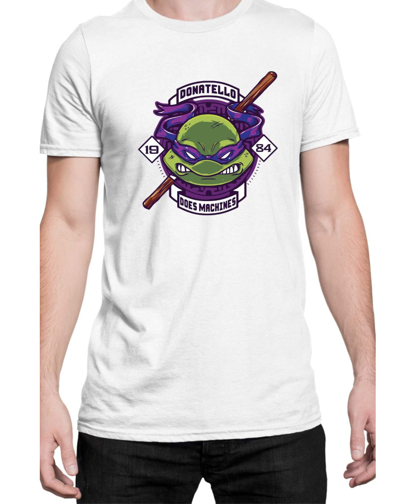 Мъжка Тениска Tmnt Teenage Mutant Ninja Turtles Donatelo Does Machines