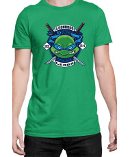 Мъжка Тениска Tmnt Teenage Mutant Ninja Turtles Leonardo Leads