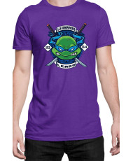 Мъжка Тениска Tmnt Teenage Mutant Ninja Turtles Leonardo Leads