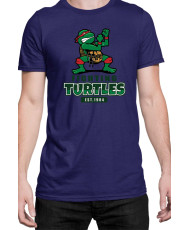 Мъжка Тениска Tmnt Teenage Mutant Ninja Turtles Raphael Turtles Fighting