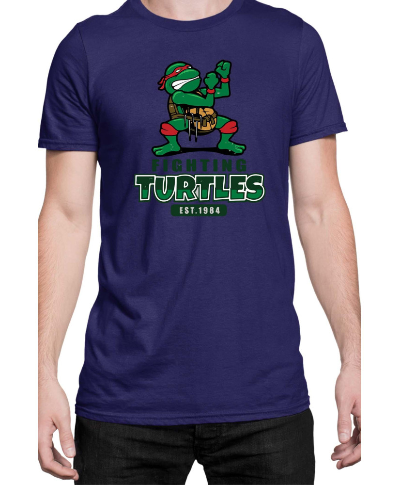 Мъжка Тениска Tmnt Teenage Mutant Ninja Turtles Raphael Turtles Fighting