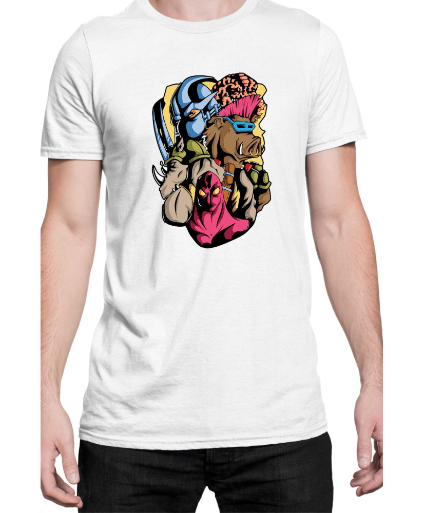 Мъжка Тениска Tmnt Teenage Mutant Ninja Turtles Shredder