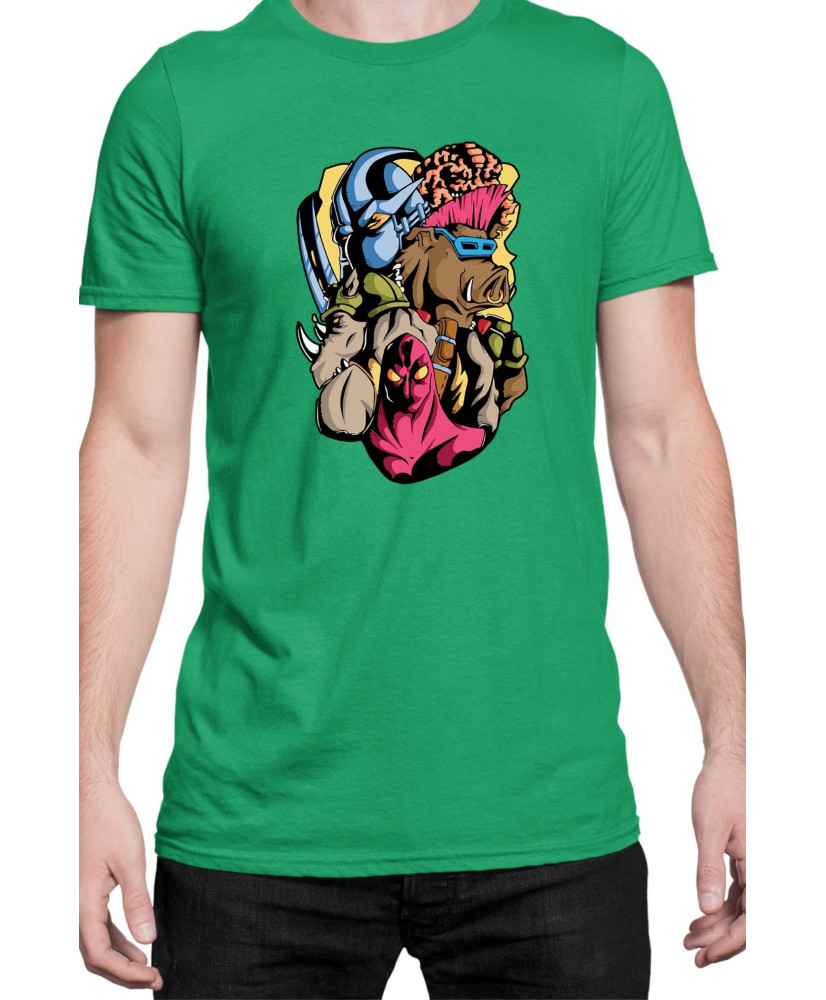 Мъжка Тениска Tmnt Teenage Mutant Ninja Turtles Shredder