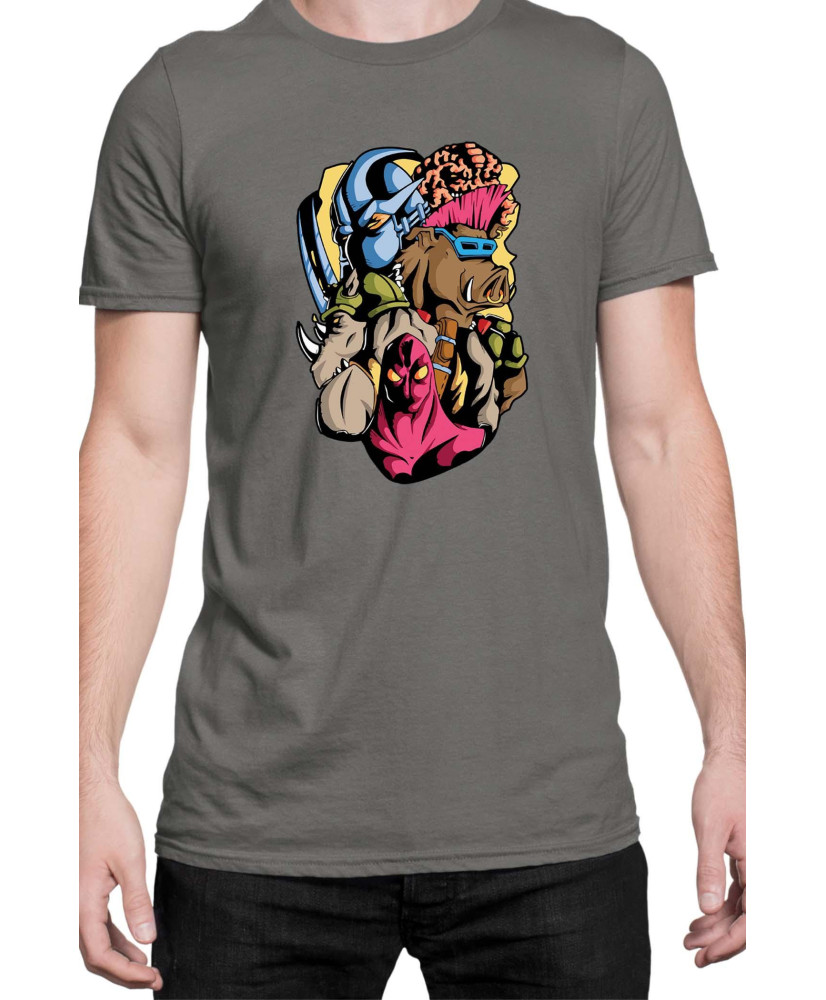 Мъжка Тениска Tmnt Teenage Mutant Ninja Turtles Shredder