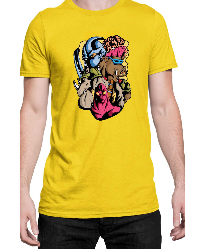Мъжка Тениска Tmnt Teenage Mutant Ninja Turtles Shredder Мъжка Тениска Tmnt Teenage Mutant Ninja Turtles Shredder