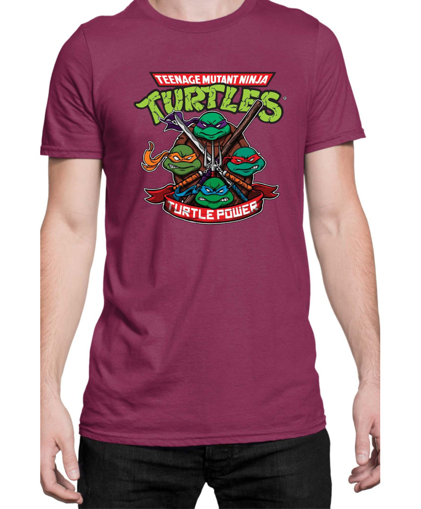 Мъжка Тениска Tmnt Teenage Mutant Ninja Turtles Turtle Power