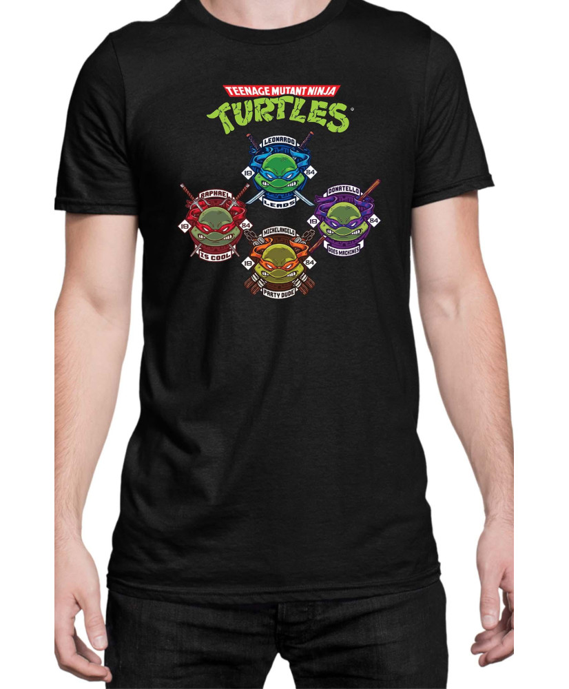 Мъжка Тениска Tmnt Teenage Mutant Ninja Turtles Turtles