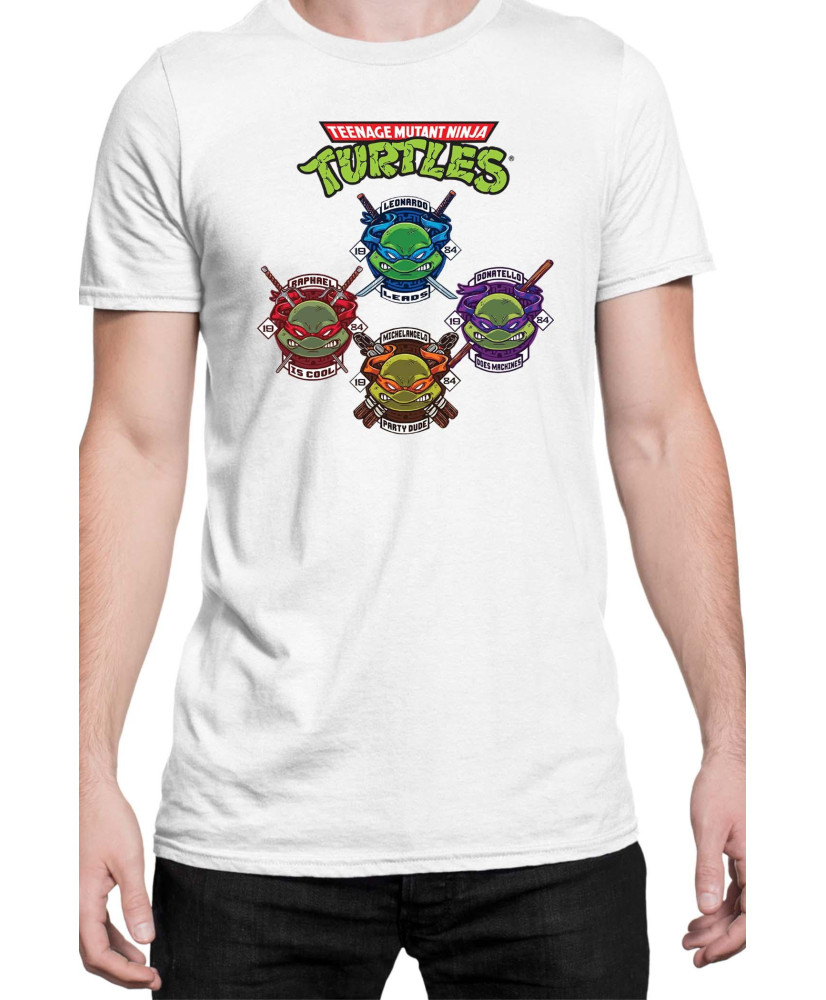 Мъжка Тениска Tmnt Teenage Mutant Ninja Turtles Turtles