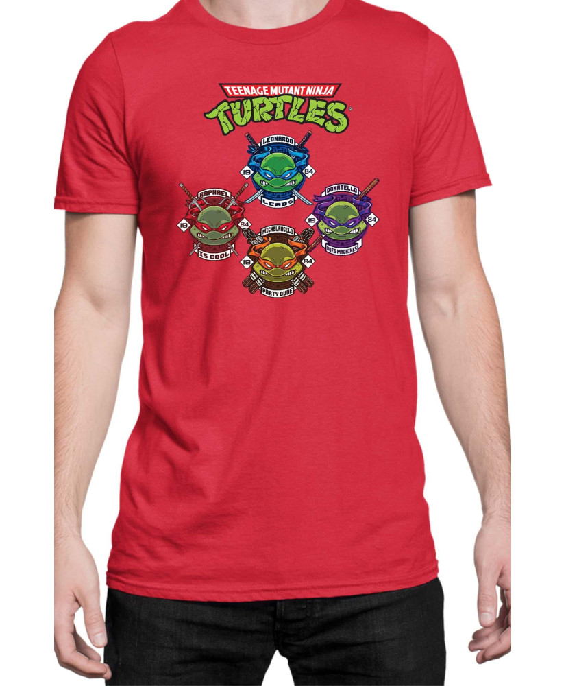 Мъжка Тениска Tmnt Teenage Mutant Ninja Turtles Turtles