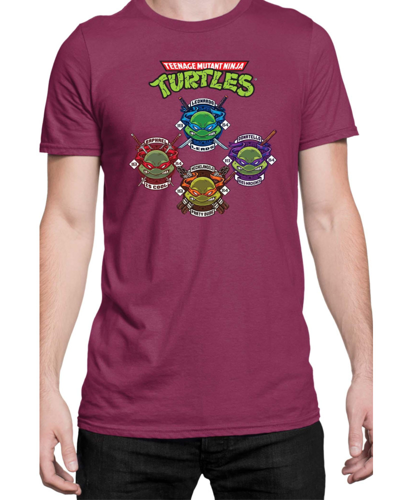 Мъжка Тениска Tmnt Teenage Mutant Ninja Turtles Turtles