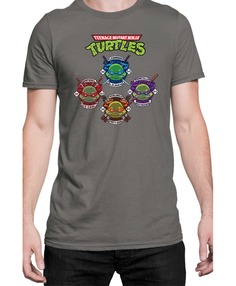 Мъжка Тениска Tmnt Teenage Mutant Ninja Turtles Turtles