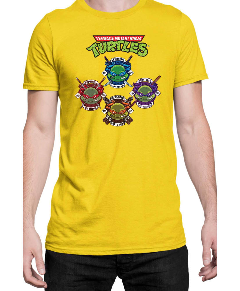 Мъжка Тениска Tmnt Teenage Mutant Ninja Turtles Turtles