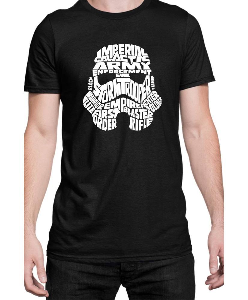 Мъжка Тениска Star Wars Storm Helmet