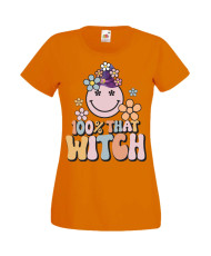 Дамска Тениска Хелоуин Вси Светии Halloween Halloween, October, Pumpkin, Spooky, Witch, Ghost, Candy, Trick Or Treat, Disguise, 