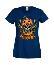 Дамска Тениска Хелоуин Вси Светии Halloween Halloween, October, Pumpkin, Spooky, Witch, Ghost, Candy, Trick Or Treat, Disguise, 