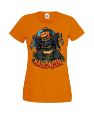 Дамска Тениска Хелоуин Вси Светии Halloween Halloween, October, Pumpkin, Spooky, Witch, Ghost, Candy, Trick Or Treat, Disguise, 
