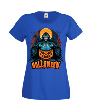 Дамска Тениска Хелоуин Вси Светии Halloween Halloween, October, Pumpkin, Spooky, Witch, Ghost, Candy, Trick Or Treat, Disguise, 