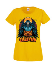 Дамска Тениска Хелоуин Вси Светии Halloween Halloween, October, Pumpkin, Spooky, Witch, Ghost, Candy, Trick Or Treat, Disguise, 