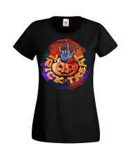 Дамска Тениска Хелоуин Вси Светии Halloween Halloween, October, Pumpkin, Spooky, Witch, Ghost, Candy, Trick Or Treat, Disguise, 