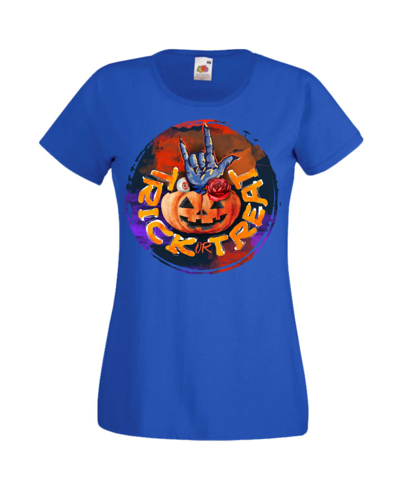 Дамска Тениска Хелоуин Вси Светии Halloween Halloween, October, Pumpkin, Spooky, Witch, Ghost, Candy, Trick Or Treat, Disguise, 