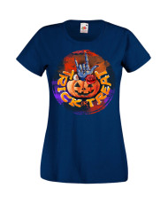 Дамска Тениска Хелоуин Вси Светии Halloween Halloween, October, Pumpkin, Spooky, Witch, Ghost, Candy, Trick Or Treat, Disguise, 