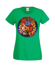 Дамска Тениска Хелоуин Вси Светии Halloween Halloween, October, Pumpkin, Spooky, Witch, Ghost, Candy, Trick Or Treat, Disguise, 