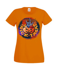 Дамска Тениска Хелоуин Вси Светии Halloween Halloween, October, Pumpkin, Spooky, Witch, Ghost, Candy, Trick Or Treat, Disguise, 