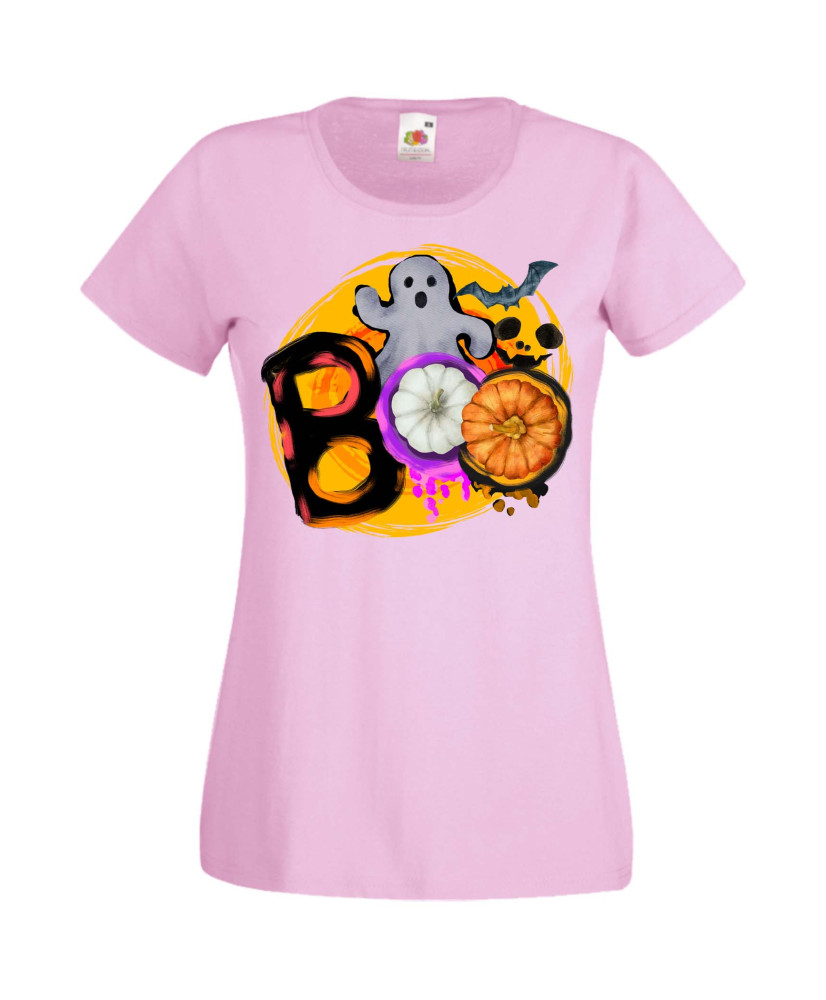 Дамска Тениска Хелоуин Вси Светии Halloween Halloween, October, Pumpkin, Spooky, Witch, Ghost, Candy, Trick Or Treat, Disguise, 