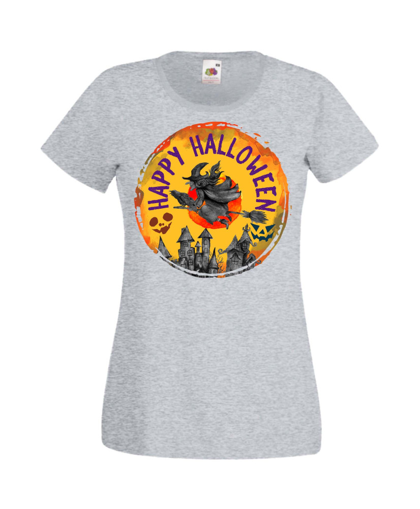 Дамска Тениска Хелоуин Вси Светии Halloween Halloween, October, Pumpkin, Spooky, Witch, Ghost, Candy, Trick Or Treat, Disguise, 