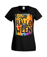 Дамска Тениска Хелоуин Вси Светии Halloween Halloween, October, Pumpkin, Spooky, Witch, Ghost, Candy, Trick Or Treat, Disguise, 