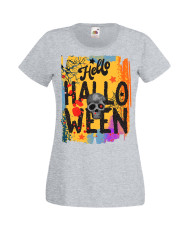 Дамска Тениска Хелоуин Вси Светии Halloween Halloween, October, Pumpkin, Spooky, Witch, Ghost, Candy, Trick Or Treat, Disguise, 