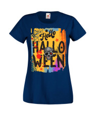 Дамска Тениска Хелоуин Вси Светии Halloween Halloween, October, Pumpkin, Spooky, Witch, Ghost, Candy, Trick Or Treat, Disguise, 