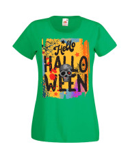 Дамска Тениска Хелоуин Вси Светии Halloween Halloween, October, Pumpkin, Spooky, Witch, Ghost, Candy, Trick Or Treat, Disguise, 