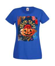 Дамска Тениска Хелоуин Вси Светии Halloween Halloween, October, Pumpkin, Spooky, Witch, Ghost, Candy, Trick Or Treat, Disguise, 