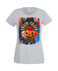 Дамска Тениска Хелоуин Вси Светии Halloween Halloween, October, Pumpkin, Spooky, Witch, Ghost, Candy, Trick Or Treat, Disguise, 