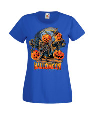 Дамска Тениска Хелоуин Вси Светии Halloween Halloween, October, Pumpkin, Spooky, Witch, Ghost, Candy, Trick Or Treat, Disguise, 