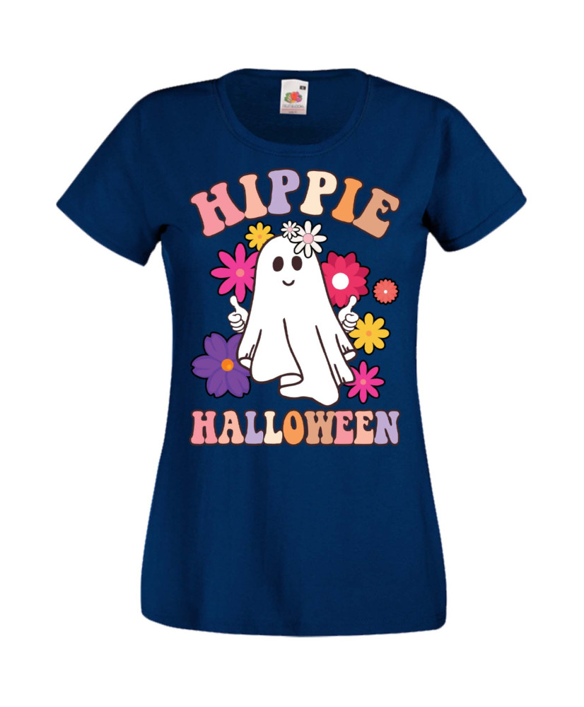 Дамска Тениска Хелоуин Вси Светии Halloween Halloween, October, Pumpkin, Spooky, Witch, Ghost, Candy, Trick Or Treat, Disguise, 