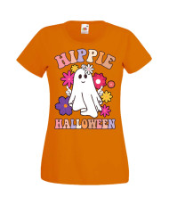 Дамска Тениска Хелоуин Вси Светии Halloween Halloween, October, Pumpkin, Spooky, Witch, Ghost, Candy, Trick Or Treat, Disguise, 